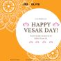 Wesak day template. Png